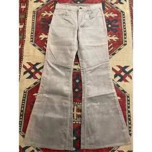 NWT NOS Levi’s Corduroy Big Bell Bottom Pants Jeans Gray 784-1555 26 X 29 80s